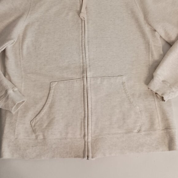 Champion Women’s Eco Fleece Full Zipper Tan Hoodie Size XL - Picture 6 of 16